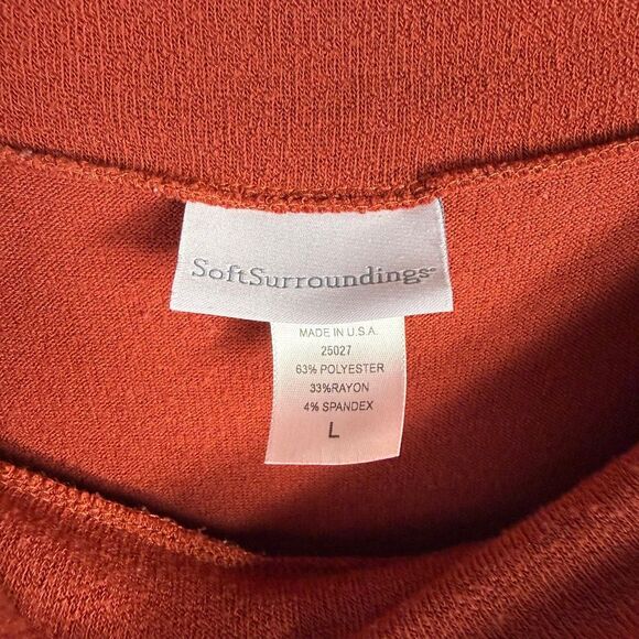 Soft Surroundings B'Call Knit Tunic Size Large in Autumn - Picture 5 of 9